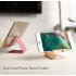 Mobile Phone Holder Stand Aluminium Alloy Metal Tablet Desk Holders Cellphone Stands  Rose gold