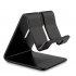 Mobile Phone Holder Stand Aluminium Alloy Metal Tablet Desk Holders Cellphone Stands  black