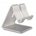 <span style='color:#F7840C'>Mobile</span> <span style='color:#F7840C'>Phone</span> <span style='color:#F7840C'>Holder</span> Stand Aluminium Alloy Metal Tablet Desk <span style='color:#F7840C'>Holders</span> Cellphone Stands Silver grey
