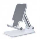 Mobile Phone Holder Stand Adjustable Tablet Stand Desktop Holder Mount For IPhone IPad  white