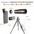 Mobile Phone Lens 28x Telephoto 0 6x Wide Angle 20x Macro 198 Degree Fisheye 4 in 1 Lens Kit