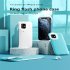 Mobile Phone Protective Case With Night Selfie Fill Light Suitable For Iphone12 white iPhone 12promax