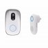 Mobile Phone Remote Notification Smart Doorbell Camera WIFI Waterproof Doorbell EU Plug