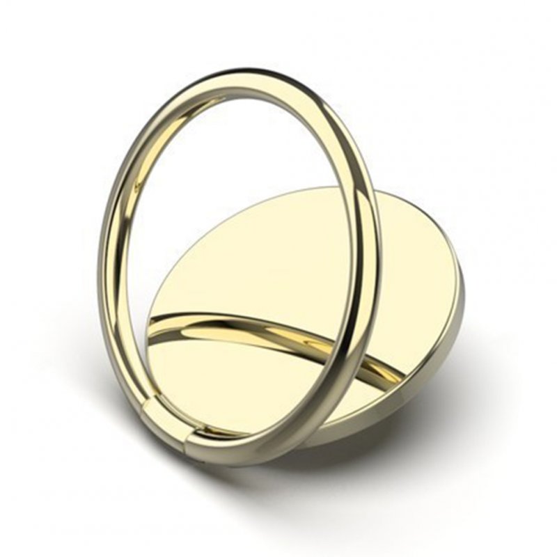 Mobile Phone Ring Bracket Creative Gifts Gift Ring Buckle Bracket Phone Ring Holder Accessories Gold
