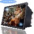 Mobile Phone Screen Magnifier Expander 3D Screen Amplifier For Film Display Screen black