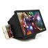 Mobile Phone Screen Magnifier Expander 3D Screen Amplifier For Film Display Screen black