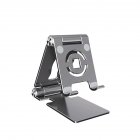 Mobile Phone Stand Foldable Portable Aluminum Alloy Desktop Phone Holder Cradle Dock Stable Tablet Bracket