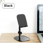 Mobile Phone Stand Holder for iPhone iPad Air Smartphone Metal Desk Desktop Phone Mount Holder for Xiaomi Huawei Tablet black