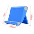 Mobile Phone Tablet Stand Holder Support Portable Adjust Universal Plastic Stand   Blue
