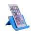 Mobile Phone Tablet Stand Holder Support Portable Adjust Universal Plastic Stand   Blue