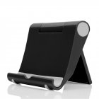 Mobile Phone Tablet Stand Holder Support Portable Adjust Universal Plastic Stand   Black