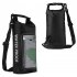 Mobile Phone Waterproof Bag 2L  5L Cross Body Bag With Detachable Adjustable Shoulder Straps IPX6 Swimming Waterproof Bag For Outdoor Kayaking Boating Green 5L
