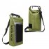 Mobile Phone Waterproof Bag 2L  5L Cross Body Bag With Detachable Adjustable Shoulder Straps IPX6 Swimming Waterproof Bag For Outdoor Kayaking Boating Green 5L