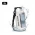 Mobile Phone Waterproof Bag 2L  5L Cross Body Bag With Detachable Adjustable Shoulder Straps IPX6 Swimming Waterproof Bag For Outdoor Kayaking Boating Green 5L