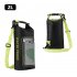 Mobile Phone Waterproof Bag 2L  5L Cross Body Bag With Detachable Adjustable Shoulder Straps IPX6 Swimming Waterproof Bag For Outdoor Kayaking Boating Green 5L