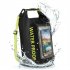 Mobile Phone Waterproof Bag 2L  5L Cross Body Bag With Detachable Adjustable Shoulder Straps IPX6 Swimming Waterproof Bag For Outdoor Kayaking Boating Green 5L