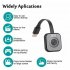 Mobile Phone Wifi Hd Hdmi Projector Wireless Mirroring Screen Display Adapter black