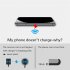 Mobile Phone Wireless Charging Receiver Patch Type Charger Compatible For Iphone Android Type c blue Compatible for TYPEC