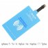 Mobile Phone Wireless Charging Receiver Patch Type Charger Compatible For Iphone Android Type c blue Compatible for TYPEC