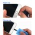 Mobile Phone Wireless Charging Receiver Patch Type Charger Compatible For Iphone Android Type c blue Compatible for TYPEC