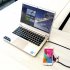 Mobile Phone Wireless Charging Receiver Patch Type Charger Compatible For Iphone Android Type c blue Compatible for TYPEC