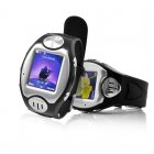 Mobile Phone Wrist Watch with touch screen  quad band and Bluetooth capabilities allowing you to have a phone that is subtle looking as a wrist watch