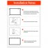 Mobile Portable Projector Screen 60 150 Inch High density 4k Hd Simple Video Projector Curtain For Home Outdoor 84 inches 16 9  186x105CM 