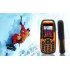 Mobile phone built for all purpose environments is waterproof  dustproof  and shockproof making it virtually indestructible and perfect for the outdoors  