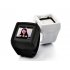 Mobile phone watch with a rubber slap on bracelet featuring an impressive built in 1 3 Megapixel camera as well as a touch screen to navigate your way through
