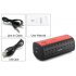 Mocreo MOSOUND Bar water resistant IP54 Portable Wireless Bluetooth Speaker with SD Card Supported  Microphone  twin Stereo speakers and 2600mAh battery