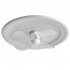 Modern Ceiling Fans With Lights And Remote Flush Mount 6 Speed Reversible Low Profile Ceiling Fan Light Fixture For Bedroom Living Room Kitchen 110V 220V 110V
