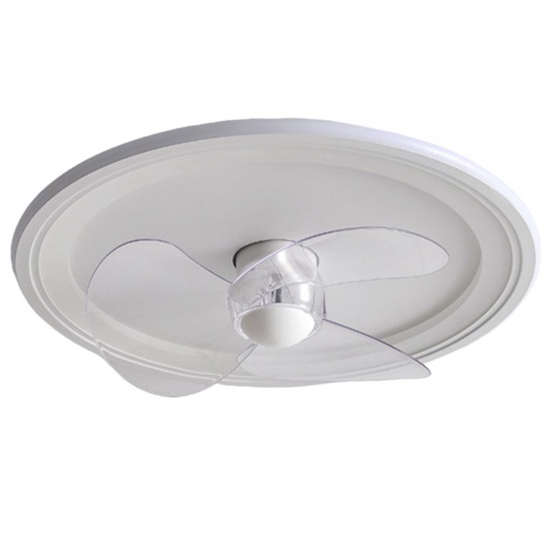 Modern Ceiling Fans With Lights And Remote Flush Mount 6-Speed Reversible Low Profile Ceiling Fan Light Fixture For Bedroom Living Room Kitchen 110V/220V 110V