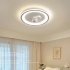 Modern Ceiling Fans With Lights And Remote Flush Mount 6 Speed Reversible Low Profile Ceiling Fan Light Fixture For Bedroom Living Room Kitchen 110V 220V 220V