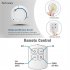 Modern LED Night Light  Battery Powered COB Work Light  Remote For 2 Level Brightness And Time Control  Under Cabinet Lighting Wireless  Bedroom Feeding Light C