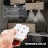 Modern LED Night Light  Battery Powered COB Work Light  Remote For 2 Level Brightness And Time Control  Under Cabinet Lighting Wireless  Bedroom Feeding Light C