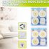 Modern LED Night Light  Battery Powered COB Work Light  Remote For 2 Level Brightness And Time Control  Under Cabinet Lighting Wireless  Bedroom Feeding Light C