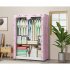 Modern Oxford Cloth Wardrobe Dustproof Storage Cabinet Folding Closet Bedroom Furniture 95 45 165cm