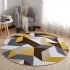 Modern Simple Round Carpet Rug Door Mat Living Room Bedroom Anti Slip Floor Rug Mat Home Decoration 16 60CM diameter
