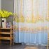 Modern Tulle Curtain Window Gauze for Living Room Bedroom Kids Room Shading blue 1m wide x 2m high