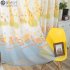 Modern Tulle Curtain Window Gauze for Living Room Bedroom Kids Room Shading blue 1m wide x 2m high