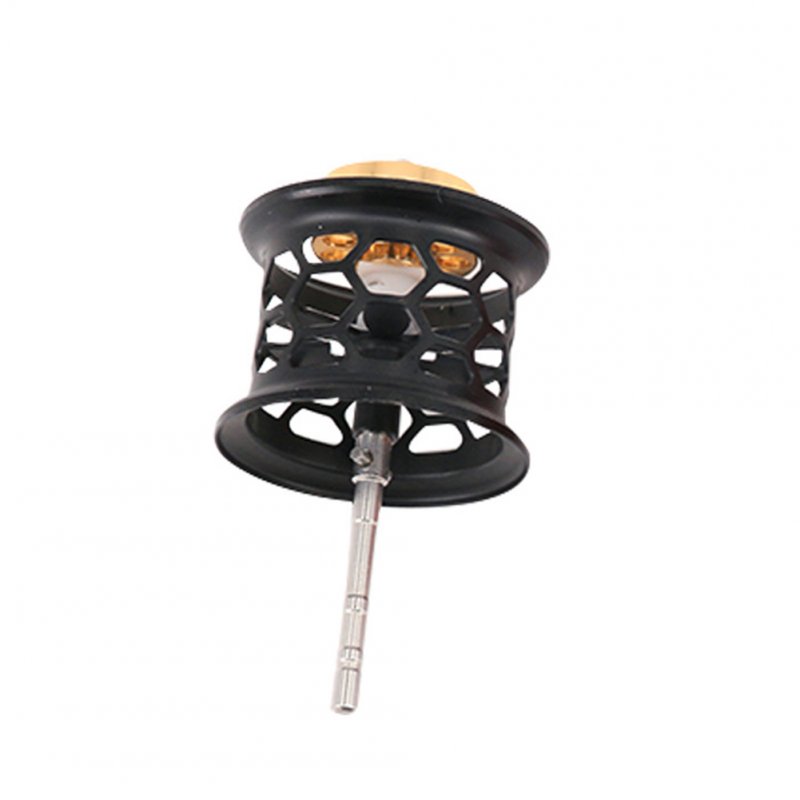 Modified Fishing Reel Spool Rhombus Hole Super Lightweight Lure Accessories Fishing Reel Spool black