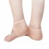 Moisturizing Silicone Heel Protective Socks with Breathable Holes Anti shock Foot Protectors Cracked Foot Skin Care Soft  skin color Free size