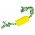 Molar Stick Simulation Corn Cleaning Teeth Vent Cotton Rope Stick yellow