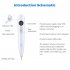 Mole Removal Pen 9 Levels Portable Household Dark Mole Point Pen Usb Plug in Blue Button Spot Cleaner Beauty Care Tool White