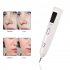Mole Removal Pen Blue White Double 9 Level Freckle Black Dot Tattoo Remover For Face Body Skin Care Tool Silver