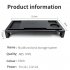 Monitor Stand Riser Computer Stand Desk Organizer With Usb Hub Extender Heightened Shelf For For Laptop Pc Printer Black with USB stand