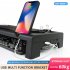 Monitor Stand Riser Computer Stand Desk Organizer With Usb Hub Extender Heightened Shelf For For Laptop Pc Printer Black with USB stand