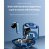 Monster Xkt09 Wireless Bluetooth Headset Low Latency Wireless Music Game Earphones Blue
