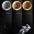 Moon Wall Lamp 3000LM Bedside Background Wall Lamp with 3 Light Color Dimmable Multipurpose Indoor Wall Sconce