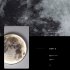 Moon Wall Lamp 3000LM Bedside Background Wall Lamp with 3 Light Color Dimmable Multipurpose Indoor Wall Sconce
